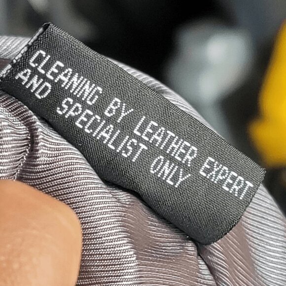 Collezione black leather jacket men's sz XL - Picture 11 of 11